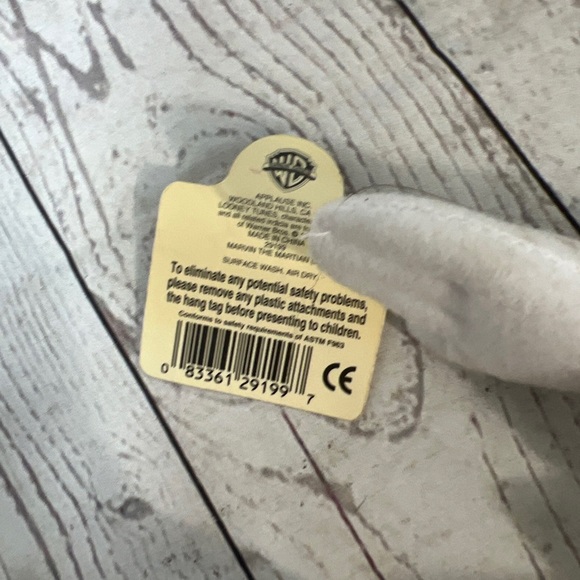 Marvin the Martian 13” Plush Stuffed Toy Looney Tunes Applause Vintage - Picture 3 of 9